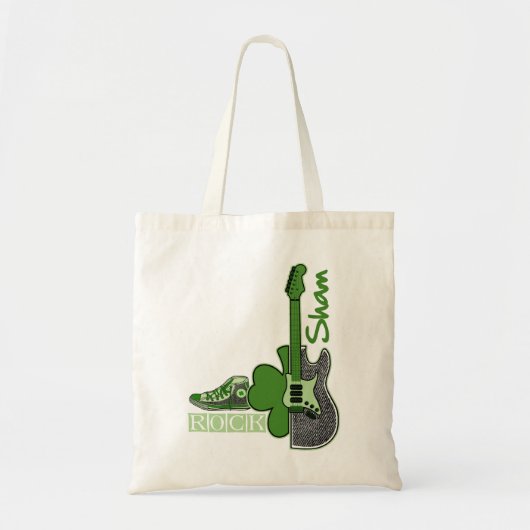 Tote Bag Sham Rock. Thème de musique St. Patrick's Day (Devant)