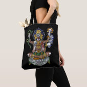 Tote Bag Shaman, guerrier aztèque (De près)