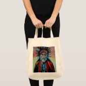 Tote Bag shaman, sorcier, amulet, magie (Devant (produit))