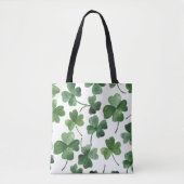 Tote Bag Shamrock aquarelle (Devant)