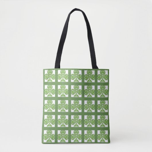 Tote Bag Shamrock celte (Devant)