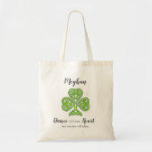 Tote Bag Shamrock dansant irlandais (Devant)