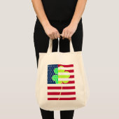 Tote Bag Shamrock du drapeau irlandais américain Clover St. (Devant (produit))