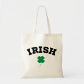 Tote Bag Shamrock irlandais St Patrick's (Devant)