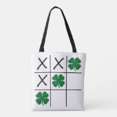 Tote Bag Shamrock Tic Tac Toe (Dos)