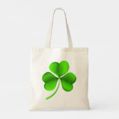 Tote Bag Shamrock Vert Sur Btcnt Blanc (Dos)
