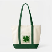 Tote Bag Shamrocks et chapeaux supérieurs 3 (Devant)