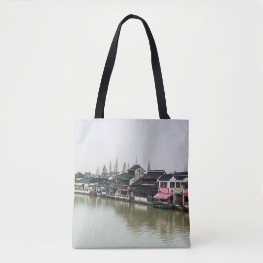 Tote Bag Shanghai, Chine, 30 mars 2017, Bui historique en b (Devant)