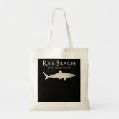 Tote Bag Shark Lover | Rye Beach Shark (Devant)