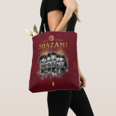 Tote Bag SHAZAM ! Furie des dieux | Bars photo de caractère (De près)