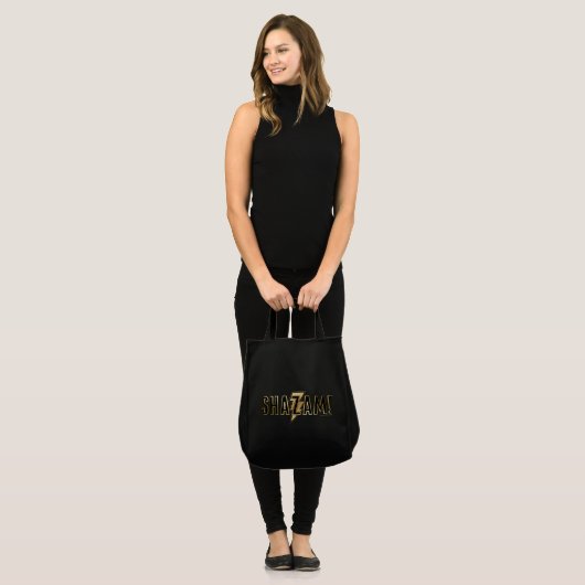 Tote Bag SHAZAM ! | Logo Or (Devant (modèle))
