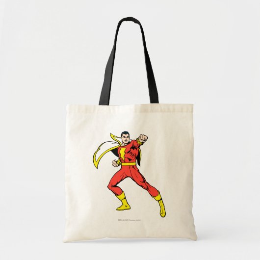 Tote Bag Shazam prêt à combattre (Devant)