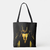 Tote Bag SHAZAM ! | Shazam et Billy Lightning Silhouette (Dos)
