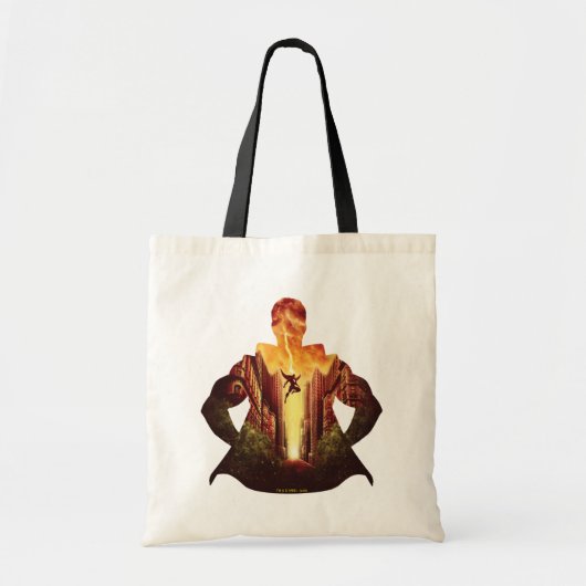 Tote Bag SHAZAM ! | Shazam Sunset Silhouette (Devant)