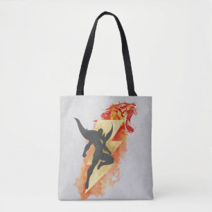 Tote Bag SHAZAM !   Shazam Tiger & Lightning Graphic
