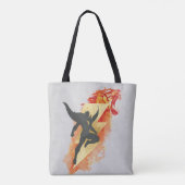 Tote Bag SHAZAM ! | Shazam Tiger & Lightning Graphic (Dos)