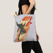 Tote Bag SHAZAM ! | Shazam Tiger & Lightning Graphic (De près)