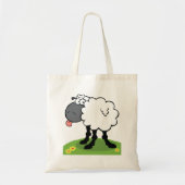 Tote Bag Sheep Sticking Tongue Out (Devant)
