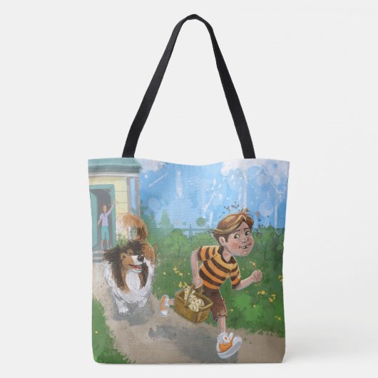 Tote Bag Sheldon et Davie Adventure (Dos)