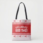 Tote Bag Shell-abrate Good Times Décontracté Seafood En vic (Devant)