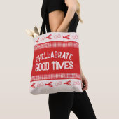 Tote Bag Shell-abrate Good Times Décontracté Seafood En vic (De près)