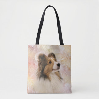 Tote Bag Sheltie font face