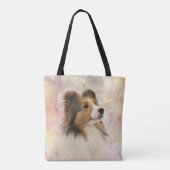 Tote Bag Sheltie font face (Dos)