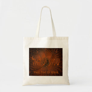 Tote Bag Shema en bois sculpté Yisrael