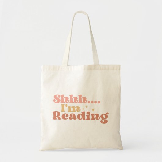Tote Bag Shhh je lis (Devant)
