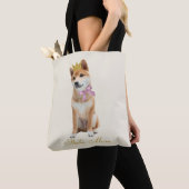 Tote Bag Shiba Maman (De près)