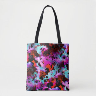 Tote Bag Shibori Batik : Aquarelle Gradient Tie Dye
