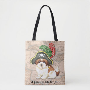 Tote Bag Shih Tzu Pirate
