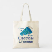 Tote Bag Shout Out pour les fils électriques (Dos)