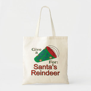 Tote Bag Shout Out pour Père Noël Reindeer