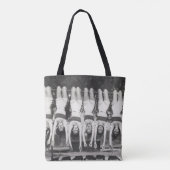 Tote Bag Showgirls sur les bars à singes, design ludique. (Dos)