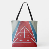 Tote Bag Shuffleboard sur la plate-forme (Dos)