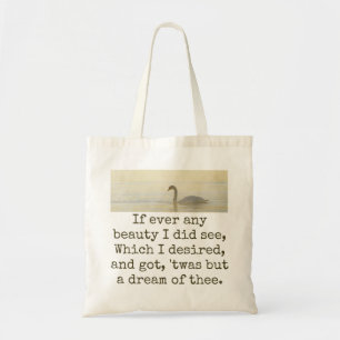 Tote Bag Si J'Ai Vu De Beau - Citation De Beauté