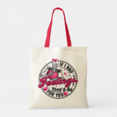 Tote Bag Si j'avais des sentiments - Drôle Skeleton Valenti (Dos)