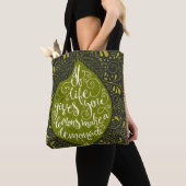 Tote Bag Si la vie vous donne les citrons font une limonade (De près)