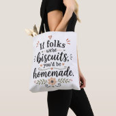 Tote Bag Si les gens étaient des biscuits..... (De près)
