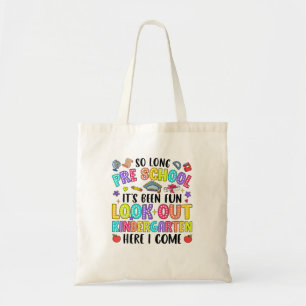 Tote Bag Si Longue Pré-K Graduation Maternelle Ici Je Viens