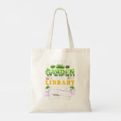 Tote Bag Si vous avez un jardin et une bibliothèque ont tou (Dos)