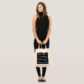 Tote Bag Si vous croyez en quelque chose (Devant (modèle))