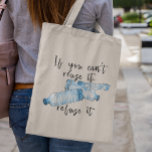Tote Bag Si vous ne pouvez pas réutiliser refusez-le Non au<br><div class="desc">Ce sac fourre-tout réutilisable est écologique et réduit les déchets des sacs en plastique. Devenez écolo et réutiliser vos achats, épicerie et sac fourre-tout. Cette conception a été créée par art numérique. Elle peut être personnalisée en cliquant sur le bouton personnaliser et en modifiant la couleur, en ajoutant un nom,...</div>
