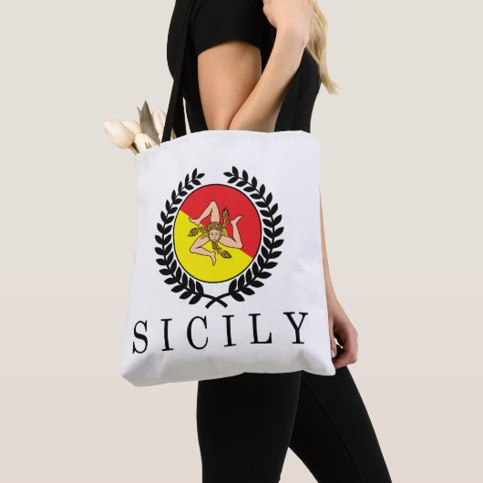 Tote Bag Sicile Classico (De près)