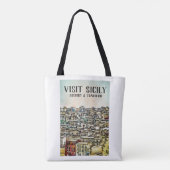 Tote Bag Sicile - HISTOIRE ET TRADITION (Dos)