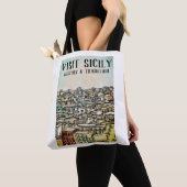 Tote Bag Sicile - HISTOIRE ET TRADITION (De près)