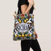 Tote Bag Sicile Sicile Sicile Fourre-tout (De près)