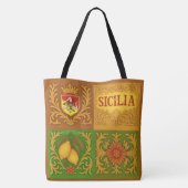Tote Bag Sicilia Sicilien (Dos)