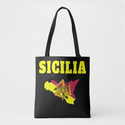 Tote Bag Sicilia Trinacrie (Devant)